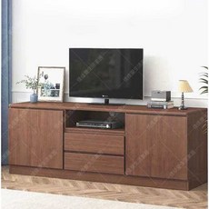 높은 TV 장테이블 거실 거치대 서랍장 안방 티비다이, 1개, 상세 페이지 참고, 월넛 1.4미터