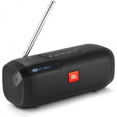JBL 튜너-DAB 및 FM 디지털 라디오 (JBL-TUNER-BLK)가있는 휴대용 Bluetooth 스피커, 단일상품