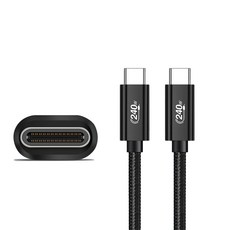 c to c타입 차량용 충전 케이블 카플레이 240W, 50cm, 블랙, 1개 50cm, 블랙, 1개