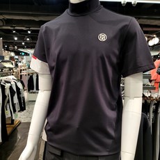 파사디골프 소매배색 져지티 Q22MTP059M