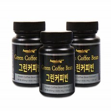 힐링 그린커피빈 60정x3통 그린커피빈타블렛, 3통, 600mg