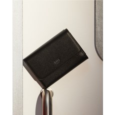 22FW [COMPACT SLIM] 블랙 컴팩트 슬림 소가죽 명함지갑 DBHO2FA04BK