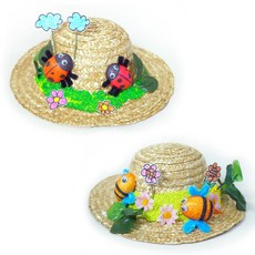 밀짚모자만들기