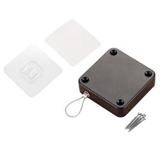YSSHOP 자동 센서 도어 클로저 침실용 자동 도어 클로저, 블랙 500G 풀, 63x63x16mm, 1개
