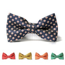 노란색땡땡이보타이