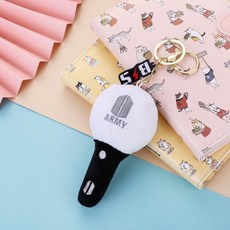 방탄 아미밤 블랙핑크 트와이스 nct got7 엑소 인형 키링 굿즈 팬 열쇠고리 선물, 폭탄 빛
