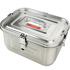 Kitchen-Art 消光方形不鏽鋼泡菜盒, 1個, 5L