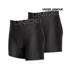 언더아머 드로즈 사각팬티 1363619-001 UA 테크 6인치 Boxerjock 2팩