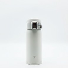 조지루시 보온보냉 원터치 텀블러, 매트 화이트, 360ml, 1개