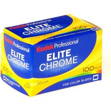 Kodak35mm일반용도용 컬러 리버설 필름 엘리트 크롬 100-36매찍기3923463, 1개