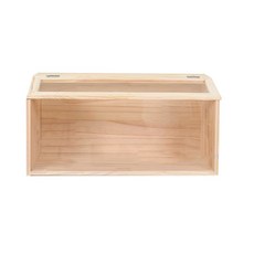 메추리 원목 미니 40X30X30 사육장 상자 병아리 케이지 벌거벗은, 1개
