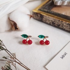 체리귀걸이