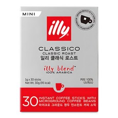 일리 클래식 로스트 미니 스틱원두커피, 1g, 30개입, 1개