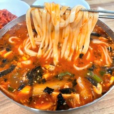 전국맛집 [봉평메밀마당] - 장칼국수 5인분 / 강릉식 얼큰, 1개, 1.1kg