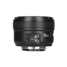 YONGNUO 니콘 캐논 DSLR 카메라용 렌즈 대구경 자동 수동 초점 YN50mm F1.8, 01 black_02 캐논, 1개