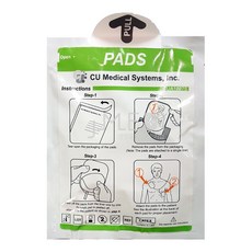 씨유메디칼시스템 AED 자동심장충격기 제세동기 SP1 Plus SP1 전용패드, 1개
