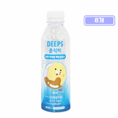 딥스 춘식이 천연 미네랄 해양심층수, 8개, 300ml