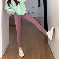 myseason 女式修身拉絨緊身褲瑜伽服
