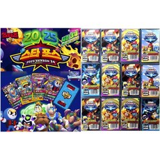 브롤스타즈 카드 시즌 34 스타포스 12개+케이스 총264장 1팩당 홀로그램 4장 일반카드 18장, 1개