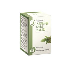 PHARMIZEN 스트레스 엔 테아닌 기능성 영양제, 1개, 60정