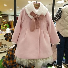 치크 퍼목도리탈착 코트/ckjw19t71