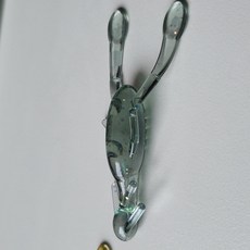 지크래프트 배스낚시 루어 호그웜 맨티스3.8인치, 글래스블루, 1개