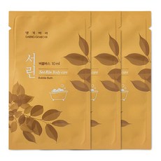 댕기머리 서린 일회용 바블바스, 10ml, 100개