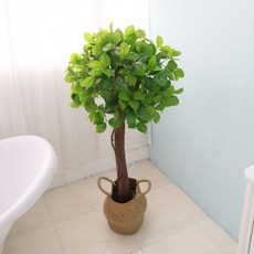 인조나무 베이토피어리 1단 120cm 인테리어나무 정원 가드닝 플랜테리어 조화화분