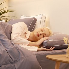 [린튼] 호텔식 인생 베개세트_베개솜4개+베개커버8장, 화이트