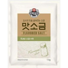 백설 요리용 식자재 감칠맛 맛소금 1kg, 1개