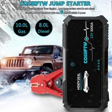 자동차 다용도 보조 베터리 비상 부스터용 점프 스타터 대용량 시동 장치 18000mAh 20000mAh 24000mAh 1000A 2000A 3000A 4000A, 3000A Luxury, CHINA