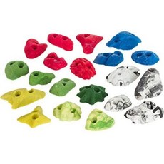 Metolius Screw-On Footholds - 20 Packs Polyurethane One Size, One Color_One Size, One Color