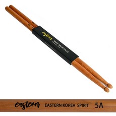 이스턴 코리아 spirit 드럼 스틱 히코리 호두나무 북미산 원목 드럼채, HIKORY 원목, 1세트 HIKORY 원목, 1세트