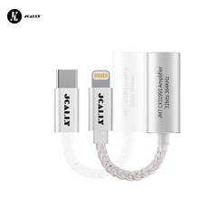 JCALLY JM7 USB C 타입/라이트닝-3.5mm 디지털 오디오 케이블 안드로이드 및 애플 어댑터용 DAC CX31993 디코딩 앰프 32 비트 384KHz, 1.JM7 Tyte C To 3.5 - jm7