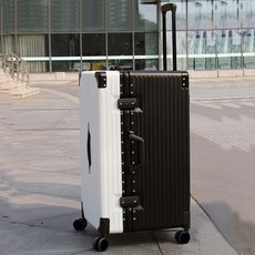 대용량 캐리어 여행용 유학 트렁크 초대형 훈련 가방