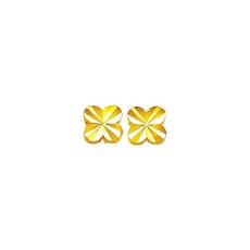 24k클로버귀걸이