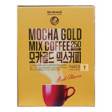 노브랜드 달콤하고 부드러운 모카골드 믹스커피 250입, 11.7g, 250개입, 2개