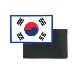 꾸니스토리 실리콘패치 태극기약장 컬러 군인 군대 군용 패치 와펜 - 월남참전유공자약장