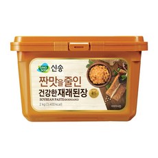 신송식품 짠맛을 줄인 건강한 재래된장 2kg, 1개