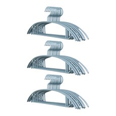 리빙공감 내구성 참좋은 어깨뿔방지 논슬립 옷걸이 30세트, 30개, 다크블루