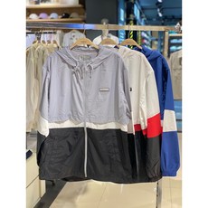 후아유 남여공용 경량 배색 바람막이 (WHJJB2533U)