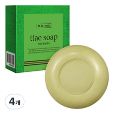 무로 세신비누, 85g, 4개