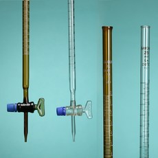 유리 뷰렛(burette) 콕크 10ml 25ml 50ml 100ml