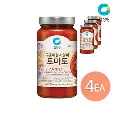 청정원 구운마늘과 양파 토마토 스파게티소스