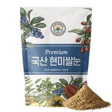 국내산 현미쌀눈, 4개, 500g