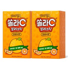 고려은단 쏠라C 젤리스틱, 280g, 2개