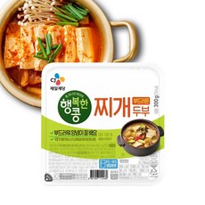 CJ 양념이잘배는찌개두부 300g, 16개