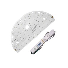 홈앤라이팅 A-7 삼성 LED모듈 389mm x 191mm 25W 반원형 방등, 1개