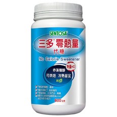 SENTOSA 三多 零熱量代糖, 美國FDA認定, 赤藻糖醇, 冷熱皆宜, 適合烘焙, 600公克, 600g, 1瓶