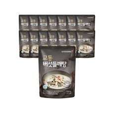 교동 버섯들깨탕, 500g, 15개